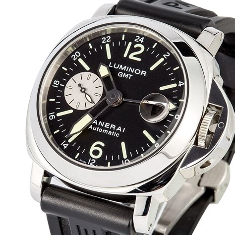 panerai luminor gmt quadrante bianco|officine panerai luminor gmt automatic.